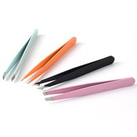Casual Solid Color Stainless Steel Eyebrow Tweezers 1 Piece main image 5
