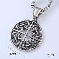 Cool Style Human Anchor Dragonfly 304 Stainless Steel No Inlaid Men'S Pendant Necklace Long Necklace sku image 6