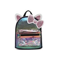 Waterproof Bow Knot Street Kids Backpack sku image 4