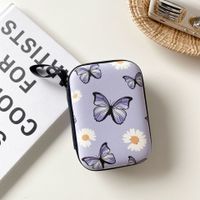 Women's Fruit Butterfly Pu Leather Zipper Coin Purses sku image 3