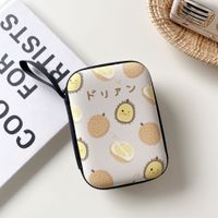 Women's Fruit Butterfly Pu Leather Zipper Coin Purses sku image 11