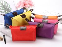 Women's All Seasons Nylon Solid Color Elegant Dumpling Shape Zipper Cosmetic Bag main image 4