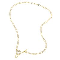 Artistique Star Lune Le Cuivre Toggle Placage Incruster Coquille Plaqué Or 18k Collier main image 7