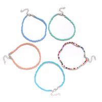 Vacation Solid Color Seed Bead Wholesale Anklet main image 1