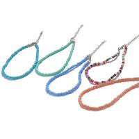 Vacation Solid Color Seed Bead Wholesale Anklet main image 4