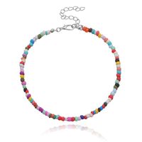 Vacation Solid Color Seed Bead Wholesale Anklet main image 5
