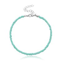 Vacation Solid Color Seed Bead Wholesale Anklet sku image 2