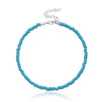 Vacation Solid Color Seed Bead Wholesale Anklet sku image 5
