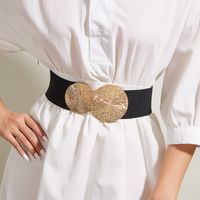 Ig Style Basic Modern Style Geometric Alloy Women's Woven Belts main image 1