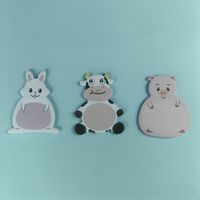 Super Cute Animal Shape Sticky Notes Colorful Desktop Notes Message Sticker Sticky Notes Journal Decoration main image 3