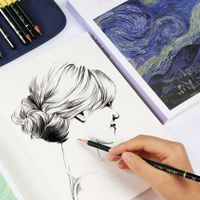 16k Thickened Sketchbook Creative Children's Painting Sketch Book Blank Paper Sketch Book Art Color Lead Watercolor Notebook main image 2