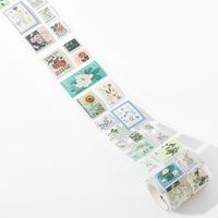 Mocard Stamp Waste Discharge Tape Natural Post Office Series Retro Diy Journal Decorative Source Material Stickers 8 Types Selection sku image 7