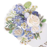 Birthday Elegant Flower Paper Party Festival Card main image 2