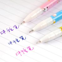 Bolígrafos Neutros De Diez Colores Con Estampado Floral De Estilo Japonés 10 Juegos main image 4