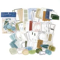 Mocard White Note Sample Data Note Set Series Ivory White Notebook Book Material Decoration Base Paper 6 Types sku image 3