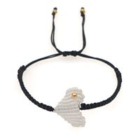 Ethnic Style Gradient Color Heart Shape Glass Wholesale Bracelets sku image 2