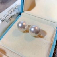 1 Pair Elegant Retro Geometric Imitation Pearl Ear Studs sku image 5