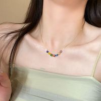 Einfacher Stil Herzform Legierung Großhandel Halskette sku image 11