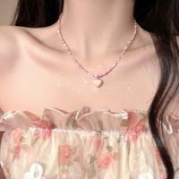 Simple Style Heart Shape Alloy Wholesale Necklace sku image 6