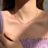 Einfacher Stil Herzform Legierung Großhandel Halskette sku image 3