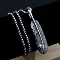 Hip-hop Simple Style Animal Anchor Skull Alloy Titanium Steel Plating Unisex Pendant Necklace sku image 37