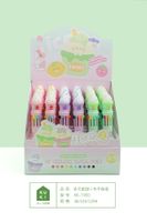 New Korean Style Strawberry Rabbit Ten-color Ballpoint Pen Student Cute Cartoon Multi-color Journal Pen Color Press Oil Pen sku image 17