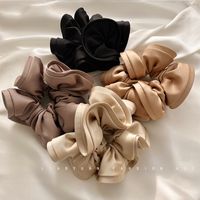 Modern Style Solid Color Cloth Hair Tie main image 4