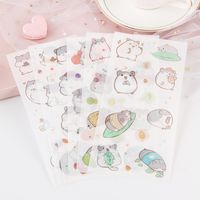 Cartoon Journal Stickers Journal Diary Material Set Cute Girl Heart Mobile Phone Decoration Account And Paper Sticker/20 sku image 13