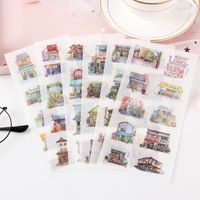 Cartoon Journal Stickers Journal Diary Material Set Cute Girl Heart Mobile Phone Decoration Account And Paper Sticker/20 sku image 8