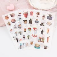 Cartoon Journal Stickers Journal Diary Material Set Cute Girl Heart Mobile Phone Decoration Account And Paper Sticker/20 sku image 14