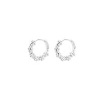 1 Pair Elegant Geometric Plating Inlay Copper Artificial Pearls Earrings sku image 2