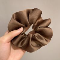 Women's Simple Style Solid Color Cloth Elastic Band Hair Tie sku image 4