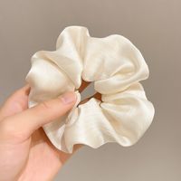 Women's Simple Style Solid Color Cloth Elastic Band Hair Tie sku image 3