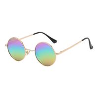 Décontractée Vacances Couleur Unie Tac Cadre Rond Plein Cadre Femmes De Lunettes De Soleil sku image 27