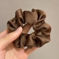 Women's Simple Style Solid Color Cloth Elastic Band Hair Tie sku image 2