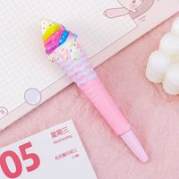 Cute Cartoon Decompression Pen Gel Pen Student Studying Stationery Pinch Lewang Red Decompression Pen Children Gift Wholesale sku image 7