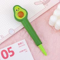 Cute Cartoon Decompression Pen Gel Pen Student Studying Stationery Pinch Lewang Red Decompression Pen Children Gift Wholesale sku image 6