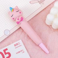 Cute Cartoon Decompression Pen Gel Pen Student Studying Stationery Pinch Lewang Red Decompression Pen Children Gift Wholesale sku image 9