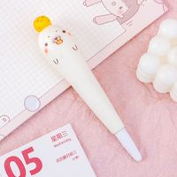 Cute Cartoon Decompression Pen Gel Pen Student Studying Stationery Pinch Lewang Red Decompression Pen Children Gift Wholesale sku image 11