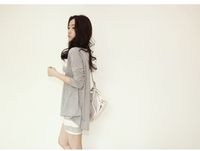 Women's Casual Solid Color Placket Coat main image 2