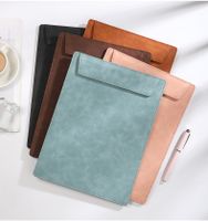 Spot A4 Leather Signature Clip Hotel Conference Clip Writing Pad Manager Signature Plate Holder File Folder Coaster main image 5