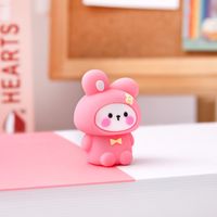 Creative Student Cartoon Pencil Sharpener Three-dimensional Doll Modeling Pencil Sharpener Silicone Mini Cartoon Pencil Shapper Wholesale sku image 4