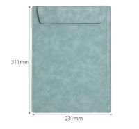 Spot A4 Leather Signature Clip Hotel Conference Clip Writing Pad Manager Signature Plate Holder File Folder Coaster sku image 1