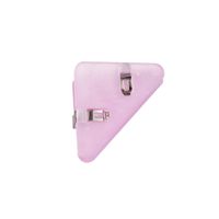 Transparent Triangle Clip Stationery Office Wholesale Binder Clip Acrylic Pp Clip Book Clip Anti-roll File Long Tail Clip sku image 10