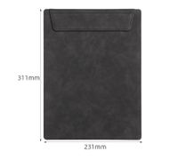 Spot A4 Leather Signature Clip Hotel Conference Clip Writing Pad Manager Signature Plate Holder File Folder Coaster sku image 3