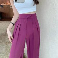 Women's Office Daily Business Solid Color Full Length Dress Pants main image 5