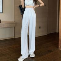 Women's Office Daily Business Solid Color Full Length Dress Pants main image 2