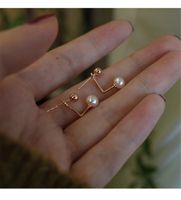1 Pair Lady Solid Color Freshwater Pearl Ear Studs main image 5