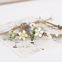 Wholesale Jewelry Elegant Pastoral Flower Ceramics Bracelets main image 2