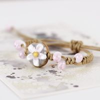 Wholesale Jewelry Elegant Pastoral Flower Ceramics Bracelets sku image 13